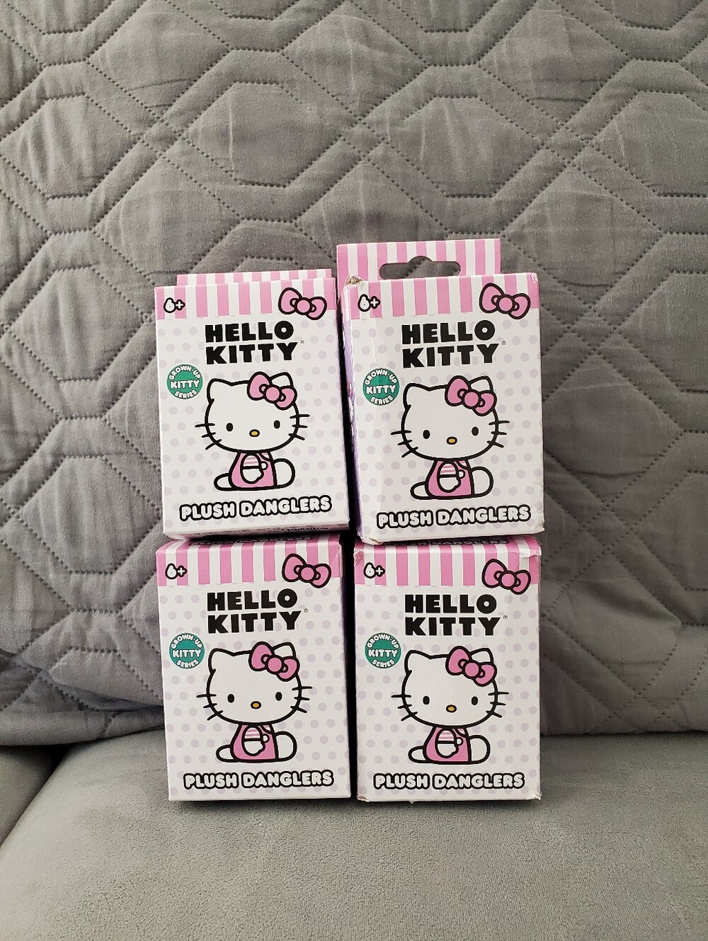 Hello Kitty plush danglers set of 4